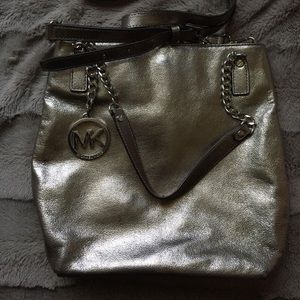 Michael Kors Metallic Purse